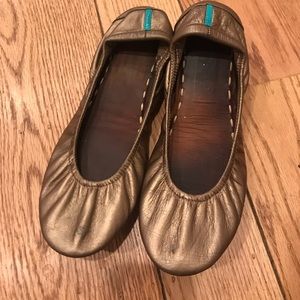 Used Tieks size 10 bronze